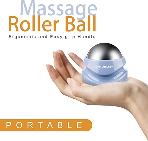 MURLIEN Ice Therapy Massage Roller Ball, Manual Massager for Trigger Point, Deep Tissue Massage, Alleviating Muscle Tensio...