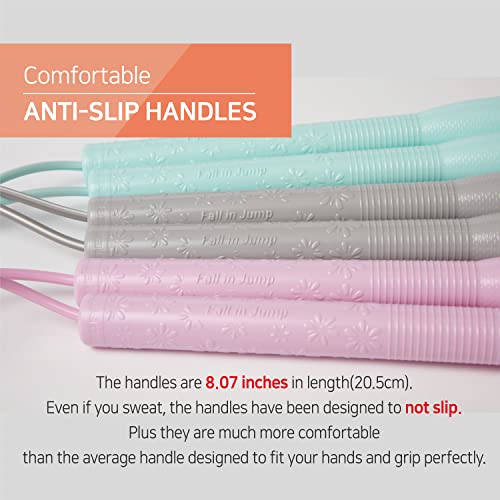 Skipping Rope for Men and Women - Speed Exercise Jump Rope for Fitness Training Workout for All Ages and Gender - Lightwei...
