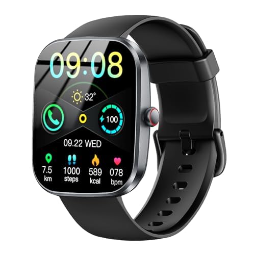 Soudorv Smart Watch with 1.91" HD Touchscreen Fitness Tracker with Bluetooth Calling, Fitness Watch with Heart Rate/Sleep ...
