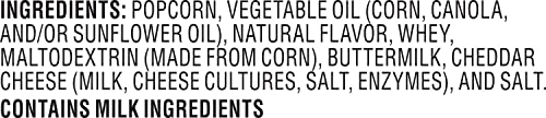 Frito-Lay Smartfood Popcorn White Cheddar, 0.625 Ounce, 10 Ct