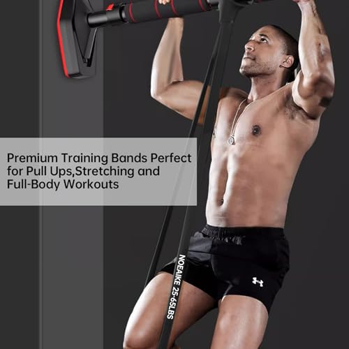 NOEAIKE Resistance Bands,Long Exercise Bands for Men & Women Home Gym - Premium Training Bands Perfect for Pull Ups, Stret...