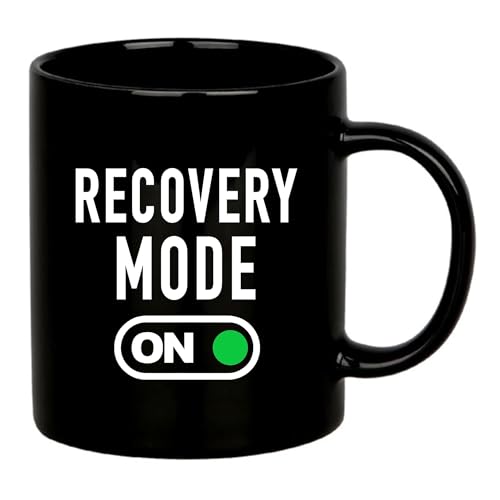 Recovery Mode On Get Well Coffee Mug Gift For Patient Motivational Inspirational Gifts For Family Friends Ceramic Cup Nove...