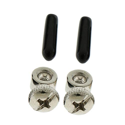 Yiotfandoll 5 Sets Replacement Jump Rope Adjustable Screws End Caps for Speed Cable Jump Ropes Parts Accessory