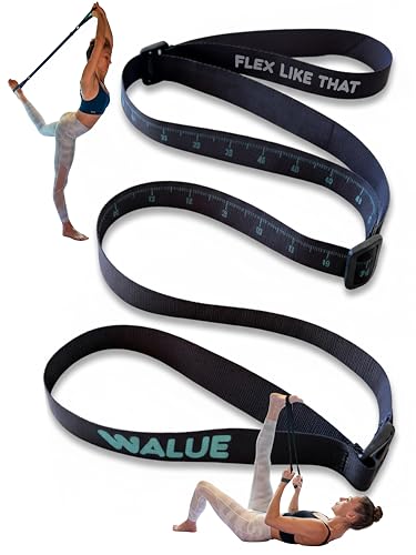 Stretch Bands for Exercise, Yoga Strap, Stretching Strap, Stretching Bands, Stretch Strap, Yoga Band, Leg Stretcher Band, ...