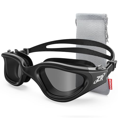 ZIONOR Swim Goggles, Upgraded G1 Polarized Swimming Goggles Anti-Fog for Adult Men Women