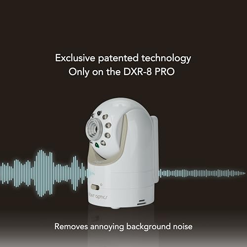 Infant Optics DXR-8 PRO Video Baby Monitor, 720P HD Resolution 5" Display, Patented A.N.R. (Active Noise Reduction), No Wi...