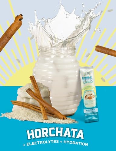 KLASS VIDA Electrolyte Drink Mix – Horchata Agua Fresca Flavor | Sugar-Free Hydration Powder with Coconut Water & Minerals...