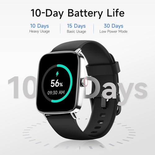 Smart Watch for Men Women, 1.85" HD Smartwatch Compatible iPhone/Samsung/Android (Answer/Make Calls), 100+ Sport Modes Fit...