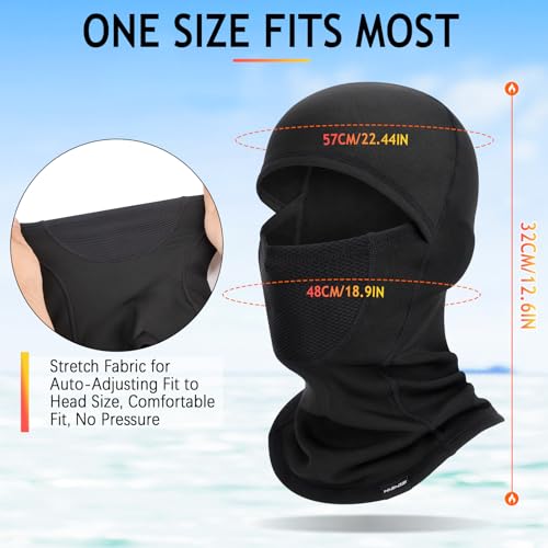 HASAGEI Ski Mask,Balaclava Face Mask for Men&Women,Winter Windproof and Warm,UV Protection Mask,Motorcycle Snowboard&Riding