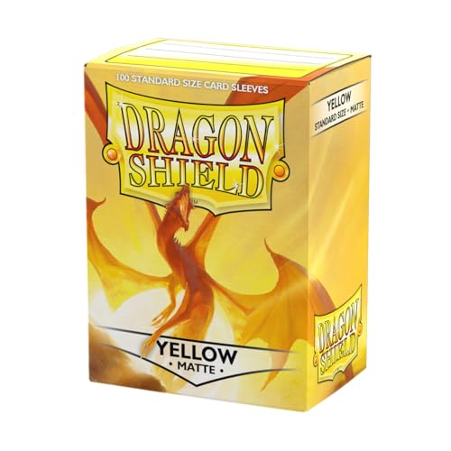 Dragon Shield | Standard Size Card Matte Sleeves | 100 CT - Smooth & Tough Premium TCG Sleeves | Compatible with Pokemon, ...