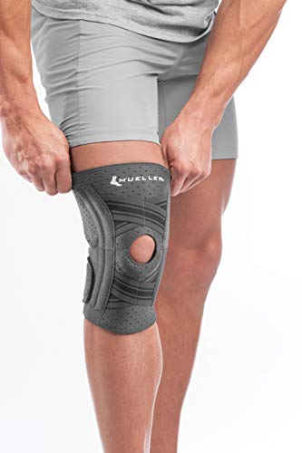 Mueller Sports Medicine Comfort Plus Self Adjusting Knee Stabilizer, Knee Pain Relief Support for Men and Women, Ideal for...