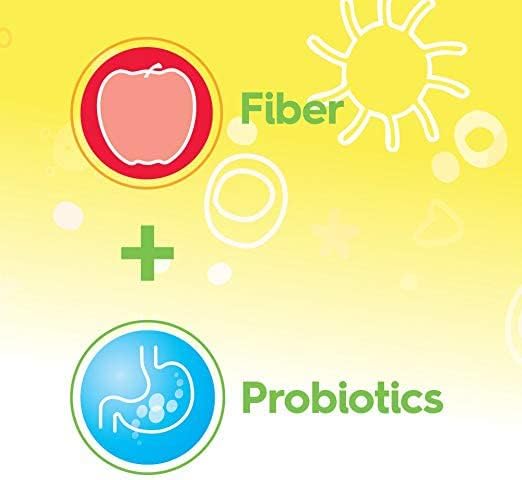 Culturelle Kids Regularity Probiotic & Fiber Dietary Supplement - Helps Restore Regularity & Keeps Kids' Digestive Systems Running Smoothly* - Works Naturally with Child's Body* - 24 Single Packets
