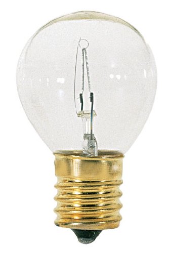 Satco S3630 Intermediate Base 25W S11 Light Bulb, Clear Glass, 1 Count
