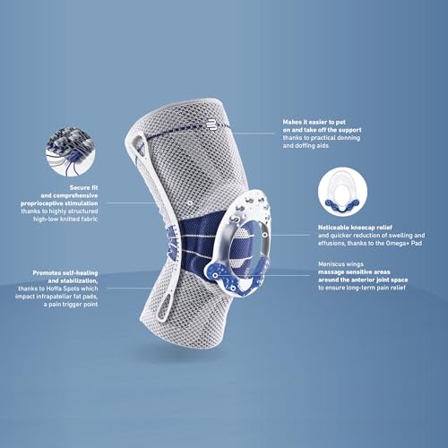 Bauerfeind - GenuTrain - Knee Brace - Targeted Support for Pain Relief and Stabilization of The Knee, Provides Relief of W...