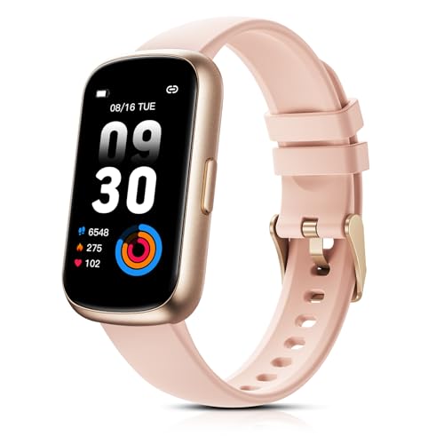 TIFOZEN Fitness Tracker for Women Men, Smart Watch Band with 24/7 Heart Rate Blood Oxygen Sleep Monitor, Calories Step Tra...