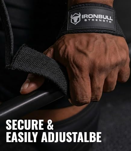 Lifting Wrist Straps for Weightlifting (1 Pair) – Padded Lifting Straps for Deadlifts, Powerlifting, Strength Training & B...
