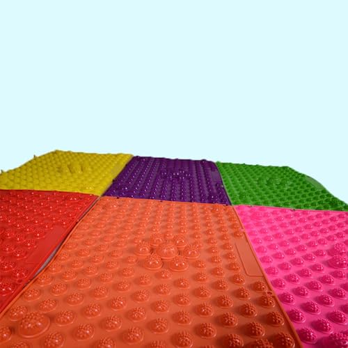 FytStycale Foot Massage Acupressure Mat Sensory Mat Lightweight Sensory Room Item Floor Standing Pad Walking Toe Plate Pad...