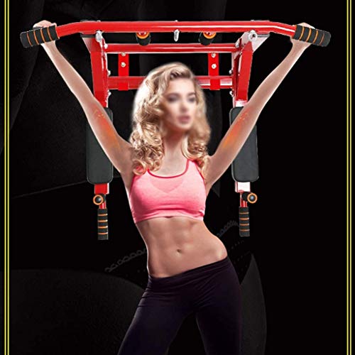 Pull Ups Pull Up Bar Wall Mounted Chin Up Dip Bar Multifunctional Home Gym Equipment Workout Fitness for Upper Body Streng...