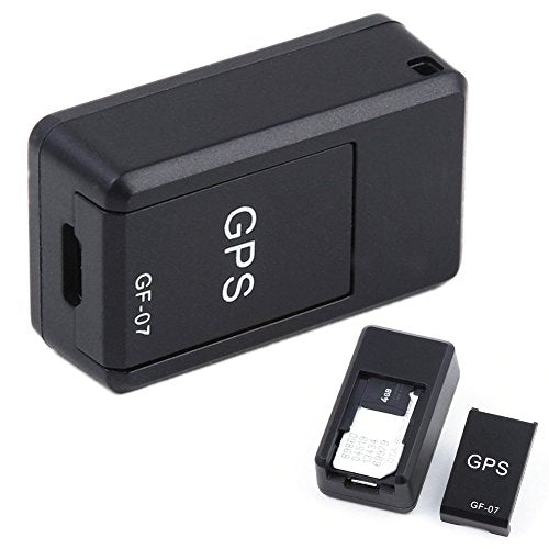 GF-07 Mini GPS Tracker, Magnetic Mini GPS Real Time Long Standby Tracking Device for Vehicle Car Person Dog Pet(Size:About...