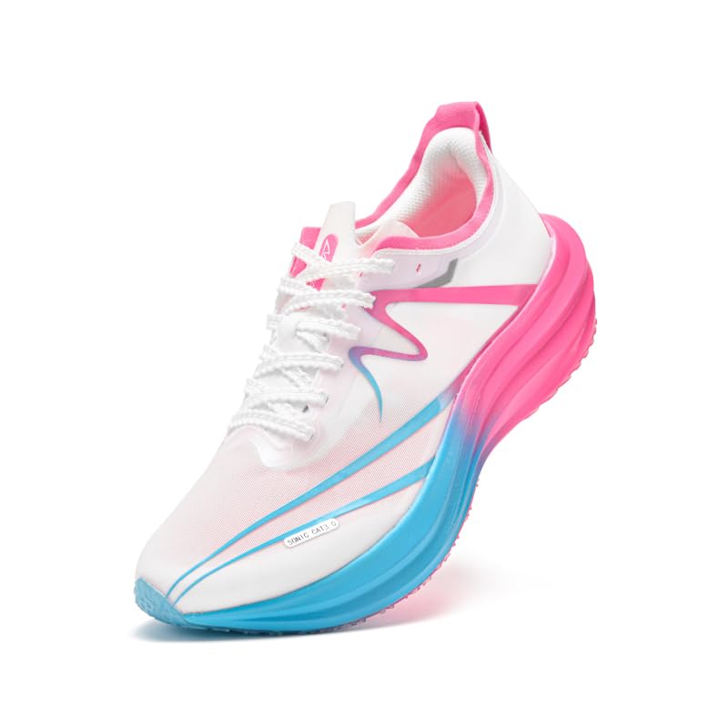 Sonic Cat Women's Running Shoes & Fashion Athletic Shoes Triple-Density Midsole Carbon Plate Workout & Walking Shoes