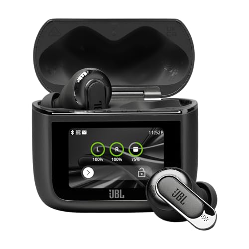 JBL Tour Pro 3 - True Wireless Noise Cancelling Earbuds with Smart Charging Case, Legendary Pro Sound with Hybrid Dual-Dri...