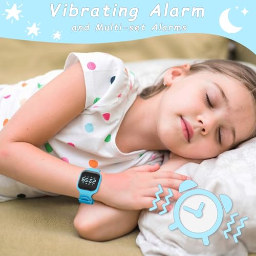GOLDEN HOUR Kids Digital Sport Watches with Fitness Tracker, Alarm Clock, Stopwatch, No App Waterproof Birthday Gifts for ...