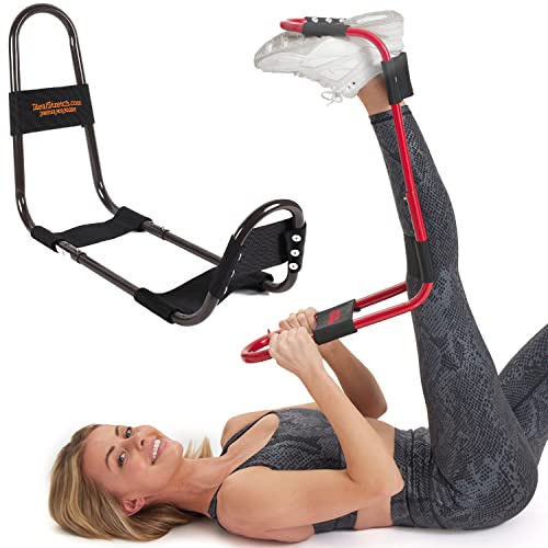 IdealStretch - Original Patented – Hamstring Stretcher, Lower Back Stretcher, Hip Stretcher, & Calf Stretcher - Knee Exten...