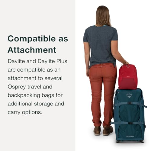Osprey Daylite Plus Commuter Backpack – Lightweight, Everyday Pack with Laptop Sleeve and Water Bottle Pockets – Ideal for...