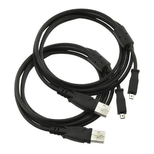 Cybertech PS4 10 Feet Long Charging Charger Power Cables USB Cord for PS4 DualShock 4 PlayStation 4 Controller (Qty:2)