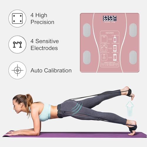 Intelligent Body Fat Scale, a Simple and Practical Digital Scale That can be Connected to a Mobile Digital Bathroom Scale ...