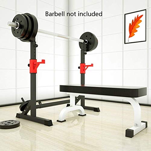 OTQEFTN Adjustable Weight Bench Training Fitness Gym Bench Weight Table Squat Rack Men's Gantry Adult Dumbbell Stool Bench...