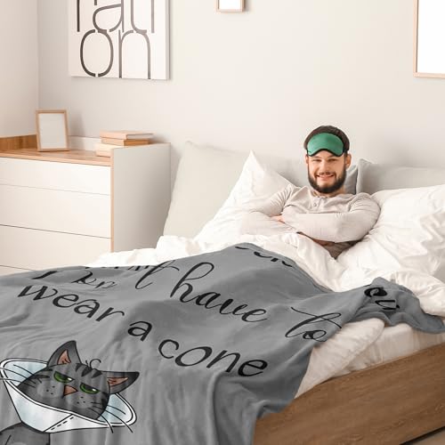 Get Well Gifts for Women/Men After Surgery, Sympathy Gift, Get Well Soon Blanket 50"X60", Feel Better/Surgery Recovery Gif...
