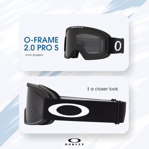 OAKLEY O-Frame 2.0 PRO M/L/S Ski Goggles For Men For Women OO7124, OO7125, OO7126 +BUNDLE with ACCESSORY EYEWEAR KIT