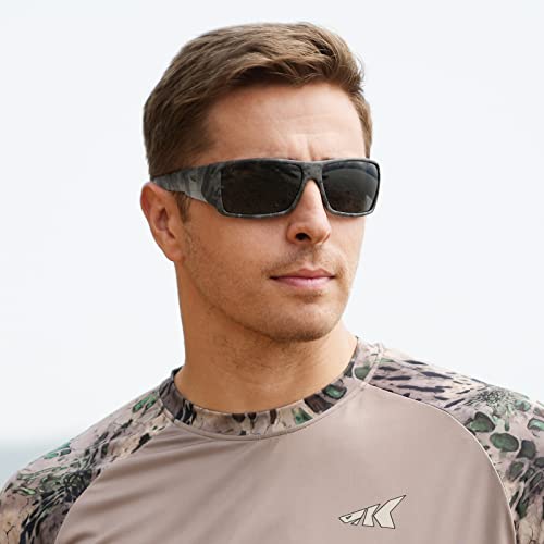 KastKing Iditarod Polarized Sport Sunglasses,PuriVex Protective Lens Coating Fishing Sunglasses For Driving Cycling Running