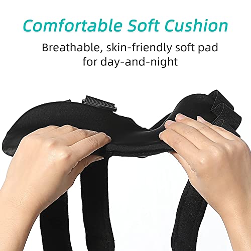 Fanwer Resting Hand Splint with Finger Separators - Hand Brace for Finger Contractures - Night Immobilizer Support for Car...