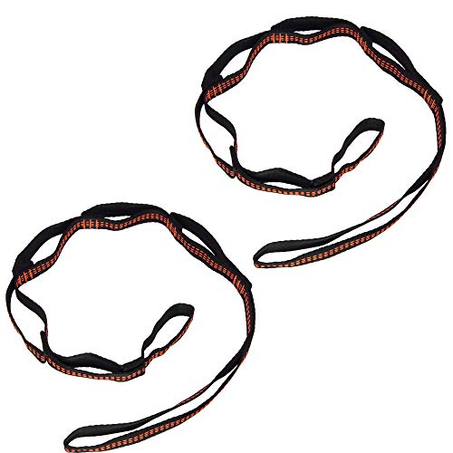 Aerial Silk Yoga Hammock & Swing for Home, Inversion Exercises, Starter Kit for All Levels - Durable with Extension Strap...