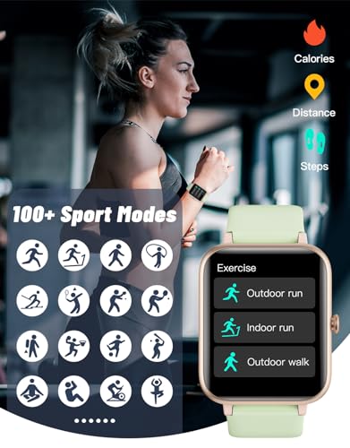 GRV Smart Watch for iOS and Android Phones (Answer/Make Calls), Watches for Men Women IP68 Waterproof Smartwatch Fitness T...