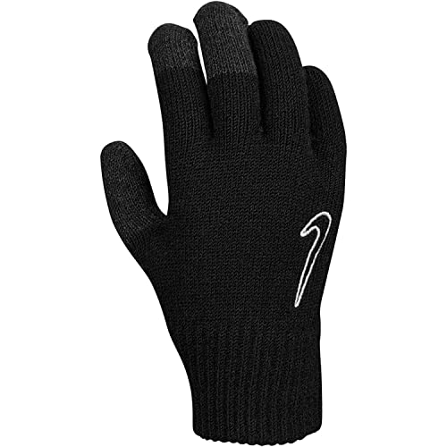 Nike Mens Tech and Grip 2.0 Gloves - Silicone Grip and Touchscreen Fingertip