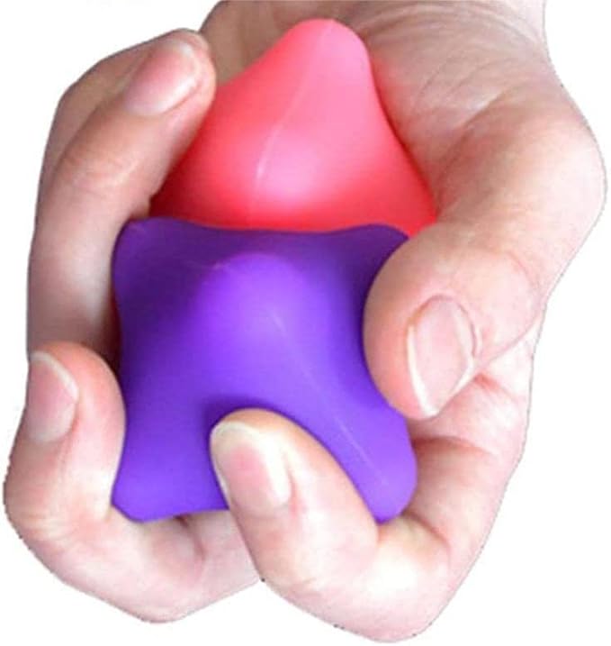 LOLBUY Hand Massage Exercise Therapy Balls-Deep Tissue Trigger Point Self Massage Rehab Reflexology Ball Arthritis Pain Re...