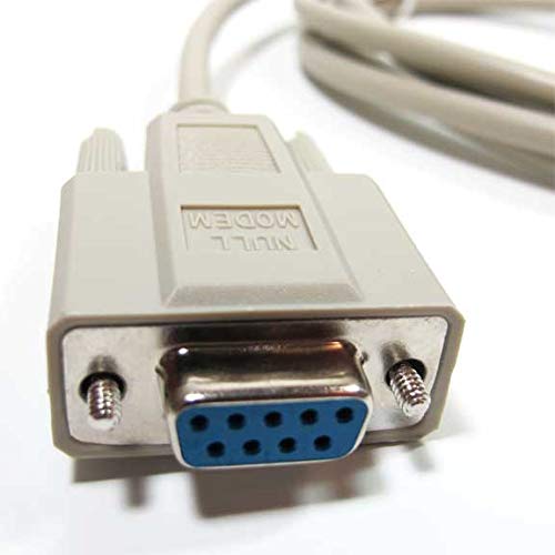 Sf Cable, 3 Ft Db9 F/F Null Modem Cable Rs232