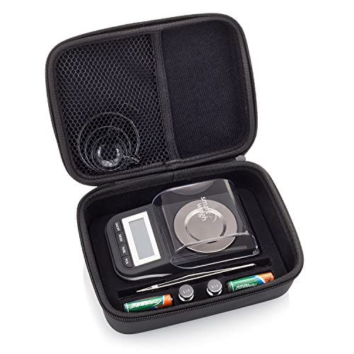 Smart Weigh 50g x 0.001 Grams, Premium High Precision Digital Milligram Scale, Includes Tweezers, Calibration Weights,Thre...