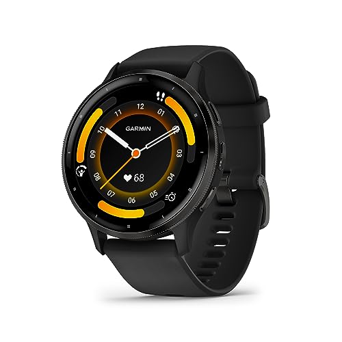 Garmin Venu 3 Running GPS Smartwatch with AMOLED Display, Advanced Health, Fitness Features, Up to 14 Day Battery Life wit...