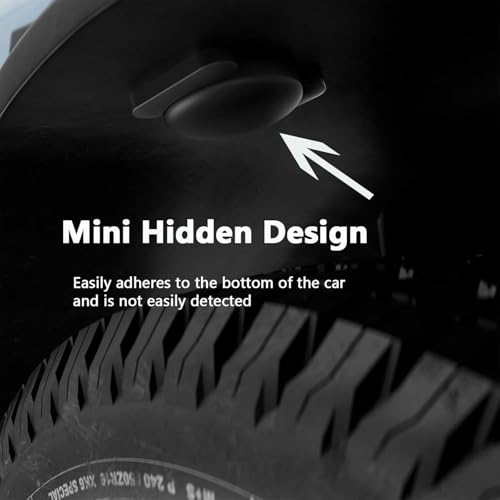 GPS Tracker for Vehicles, No Monthly Fee, Tracker Device for Vehicles, Real-Time Car Tracker, Work with Find My (iOS Onl...