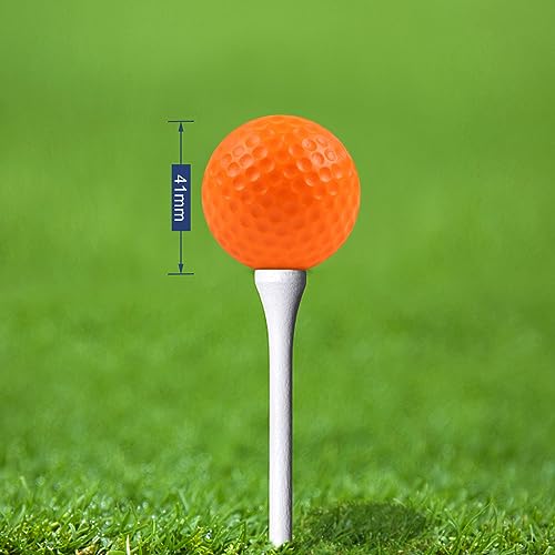 Guirnd 20 Pack Foam Golf Balls, 41mm Practice Golf Balls, Realistic Feel and Long Lasting Limited Fligh Practice Golf Ball...