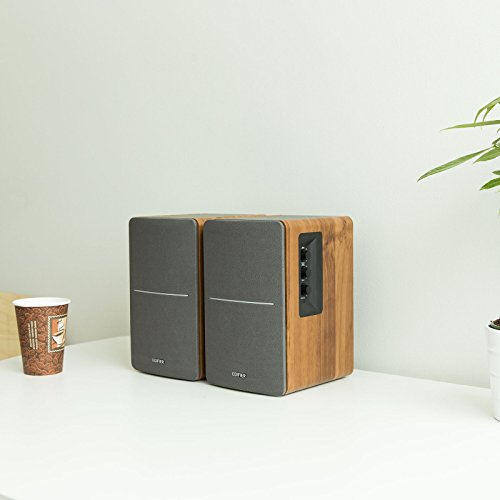 Edifier R1280T Powered Bookshelf Speakers - 2.0 Active Near Field Studio Monitor Speaker - Wooden Enclosure - 42 Watts RMS...