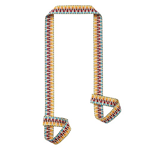 ZOOEASS Yoga Mat Strap, Adjustable Durable Yoga Mat Carrier & Stretching Strap, Multiple Color Choices