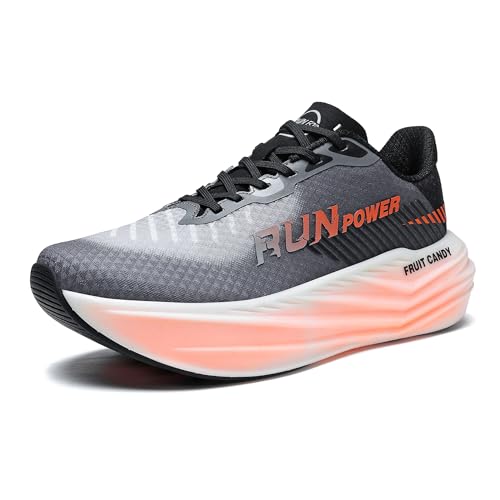 DIPAIYING Road Runing Shoes for Women & Men Breathable Walking Sneakers Sport Fashion Sneakers Cushion Athletic Gym Workou...