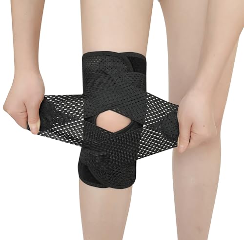 SUJAYU Knee Braces for Women Men Knee Braces for Knee Pain, Light Patella Brace with Side Stabilizers for Meniscus Tear, A...