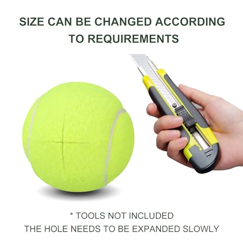 Walker Tennis Balls Precut Tennis Balls for Walkers 4PCS Walkers Legs Universal Precut Glide Balls, Heavy Duty Long Lastin...