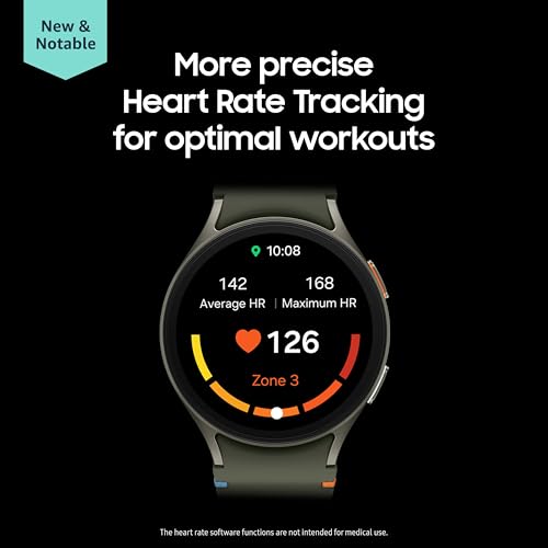 Samsung Galaxy Watch 7 44mm Bluetooth AI Smartwatch w/Energy Score, Wellness Tips, Heart Rate Tracking, Sleep Monitor, Fit...